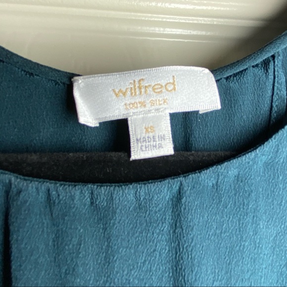 Wilfred Slit-Back Silk Tunic - Picture 6 of 7